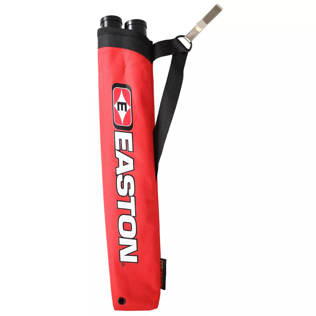 Easton Flipside 2-Tube Hip Quiver - Ambidextrous Red