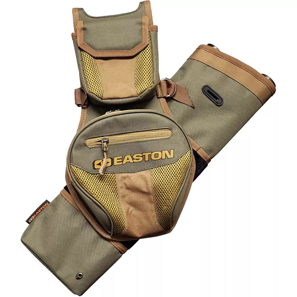 Easton Flipside 4 Tube Hip Quiver - Ranger Green