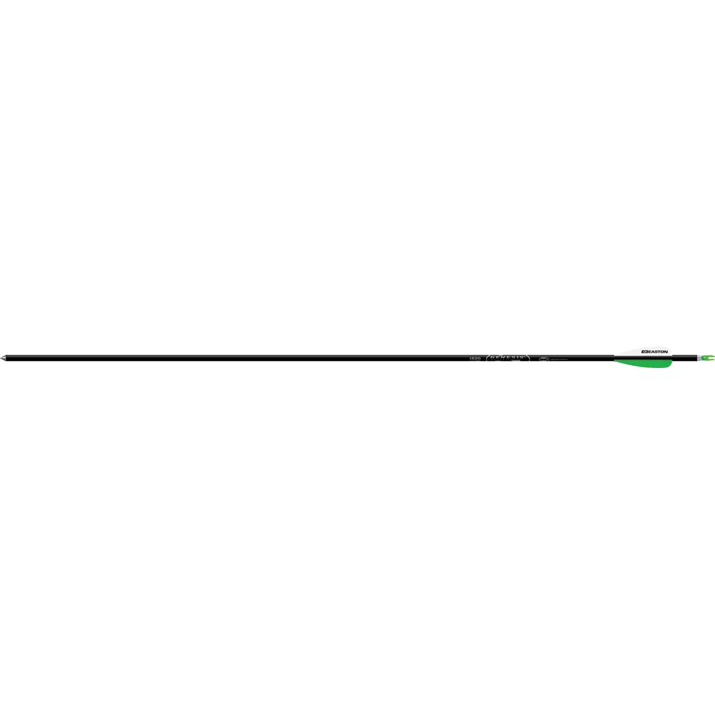 Easton Genesis Arrows 3 in. Vane Black - 36 Pack