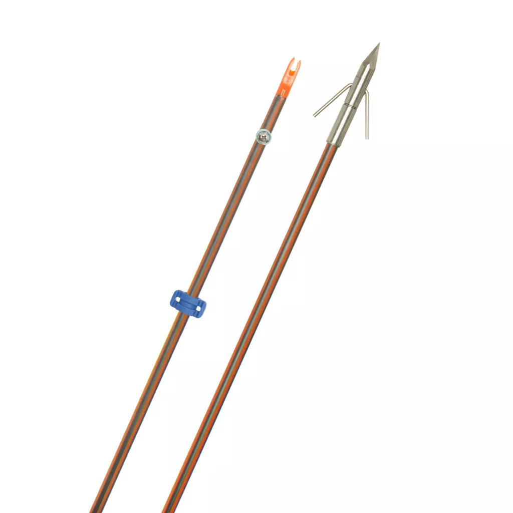 Fin Finder Hydro Carbon IL Bowfishing Arrow - Big Head Pro Point