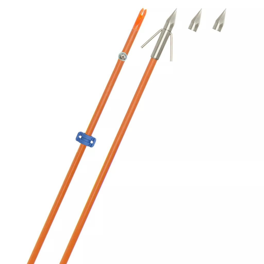 Fin Finder Raider Pro Bowfishing Arrow with Big Head Point