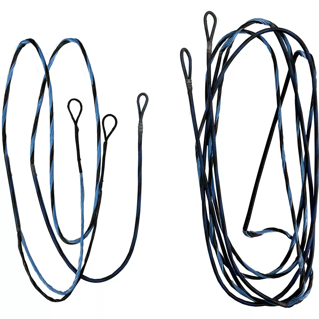 FirstString Genesis String and Cable Set - Light Blue/Black
