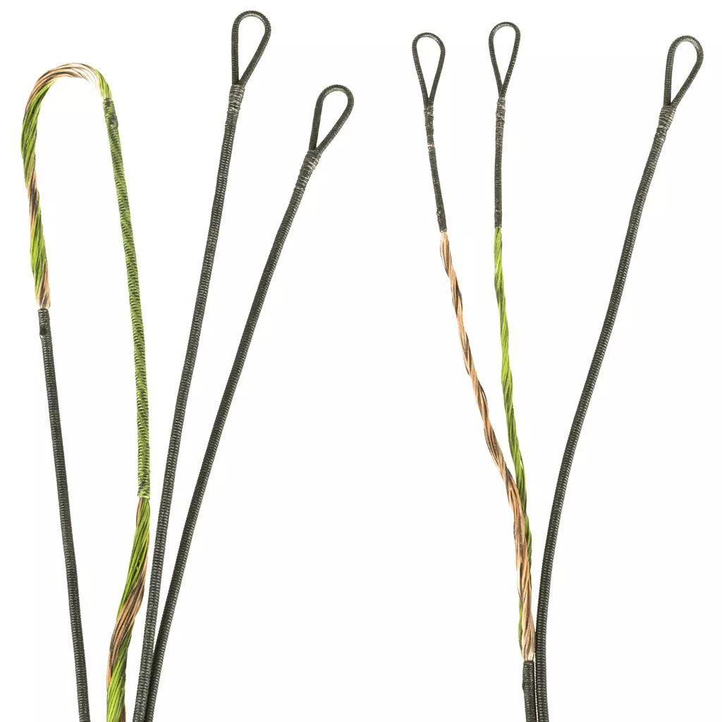 FirstString Premium String Kit for PSE Stinger X - Green/Brown