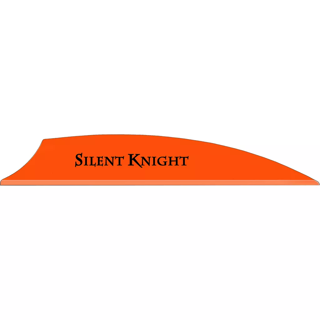 Flex Fletch Silent Knight Vanes - Blaze Orange 3