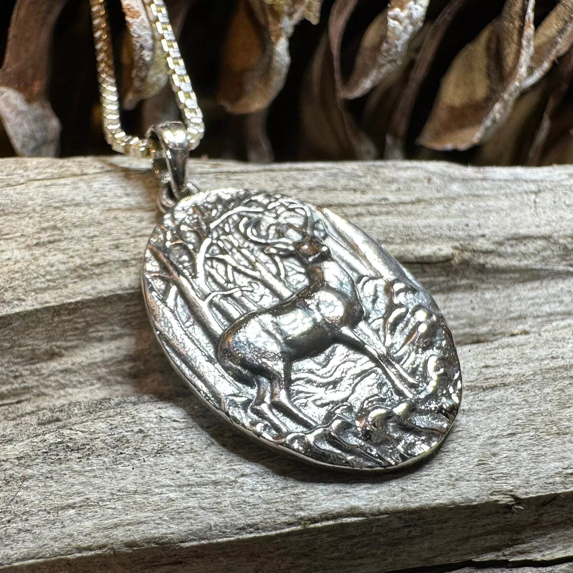 Forest DeepStag Necklace