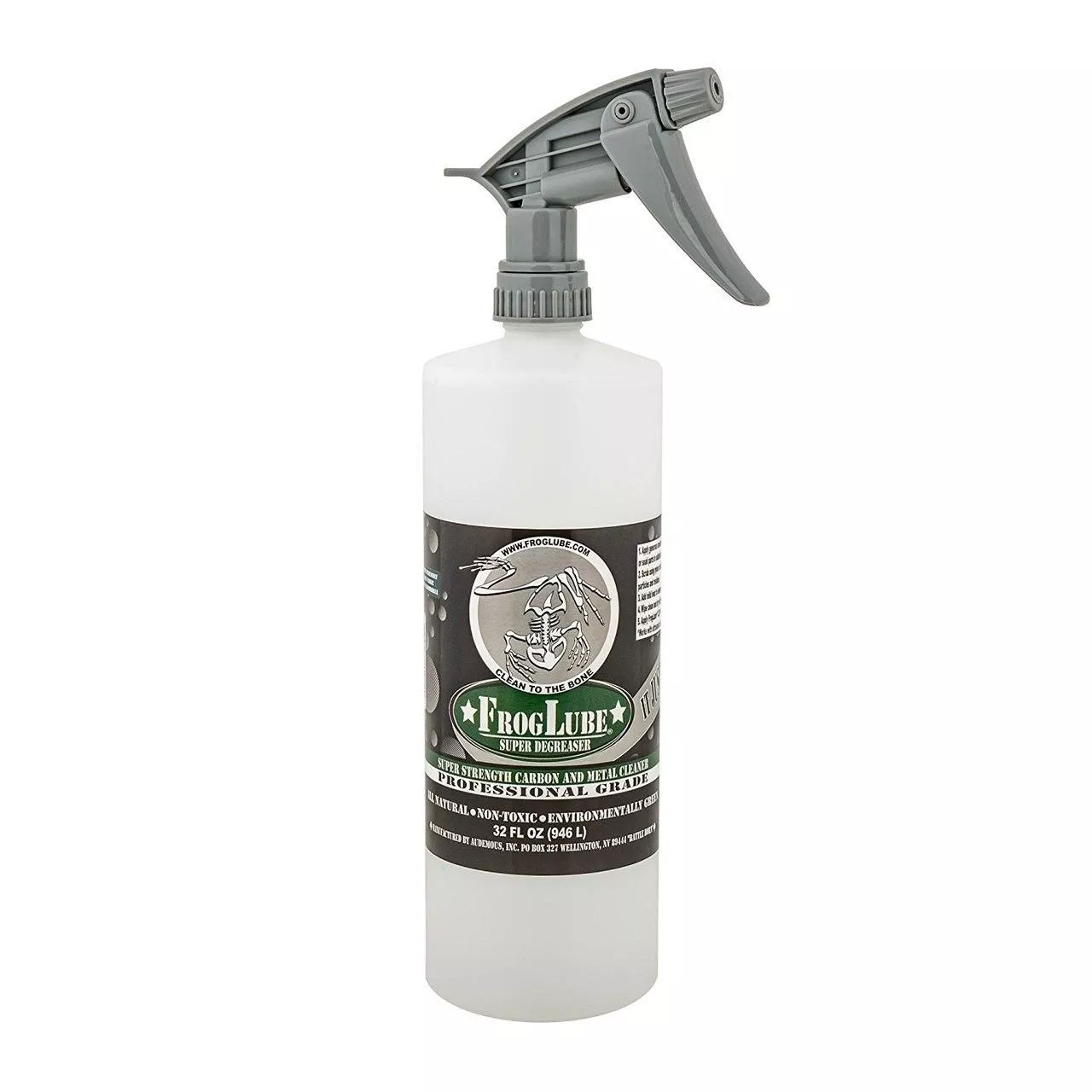 Froglube Super Degreaser Spray 32 oz - Eco-Friendly Cleaner