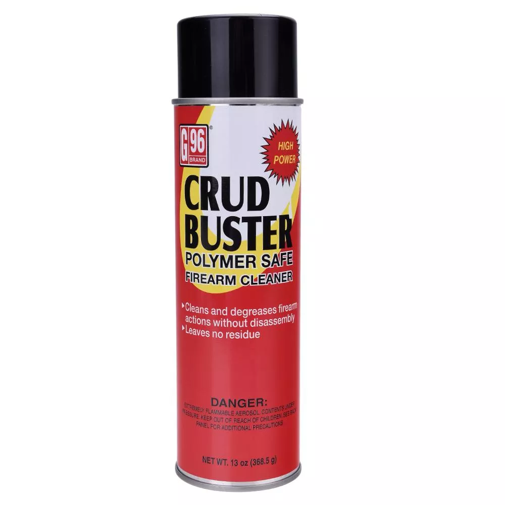 G96 Crud Buster Polymer Safe Firearm Cleaner - 13 oz Aerosol