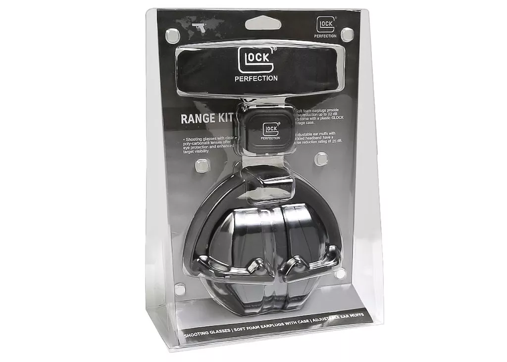 Glock GLK Range Kit - Shooting Glasses & Hearing Protection
