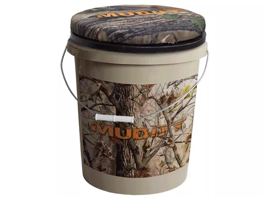 Go Muddy Spin-Top Bucket - 5 Gallon Hunting Seat