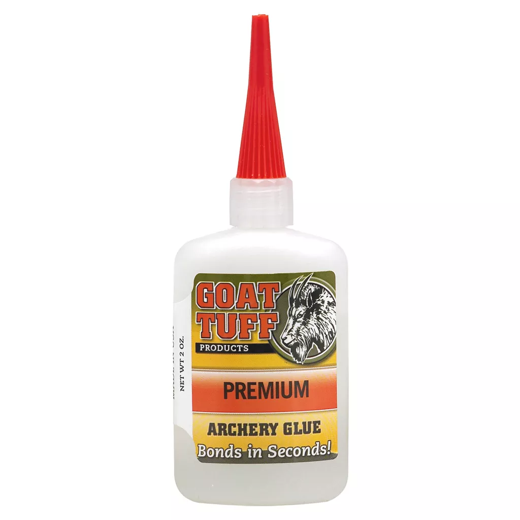 GoatTuff Premium Grade Glue - 2 oz. for Archery Supplies