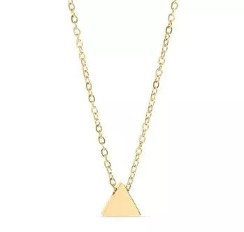 Gold Rush Mini Triangle Necklace