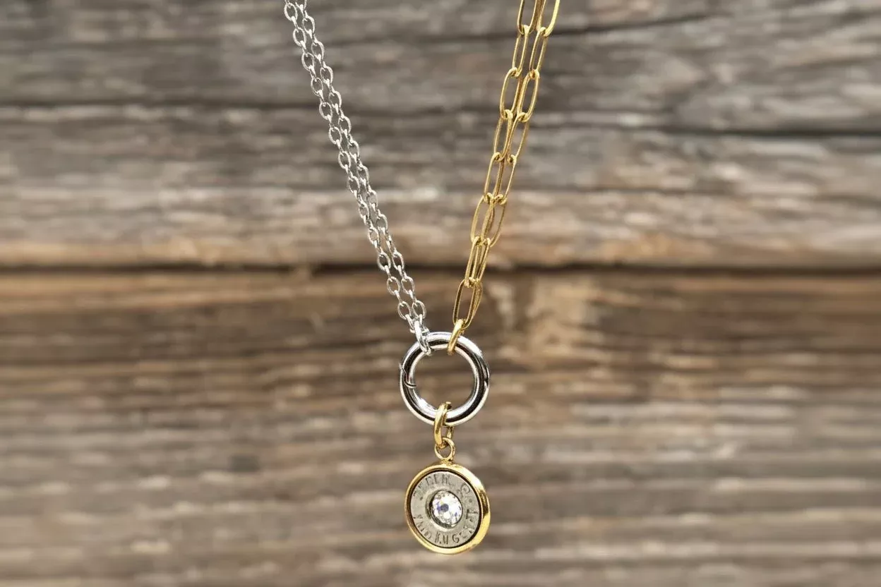 Gold Rush Two-Tone Mixed Metals Necklace