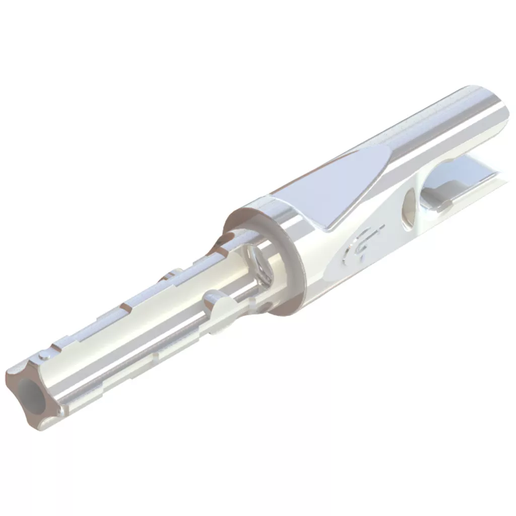 Gold Tip Accu-Tough Nocks - White 12 Pack for Archery