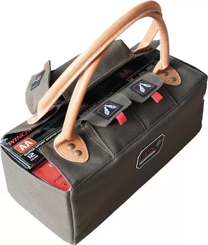 GPS Olive Green Shotgun Shell Tote - Holds 6 Boxes