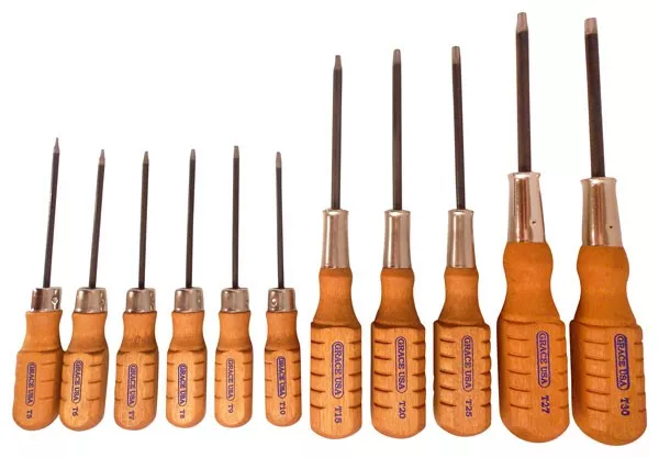 Grace USA 11-Piece Torx Head Screwdriver Set