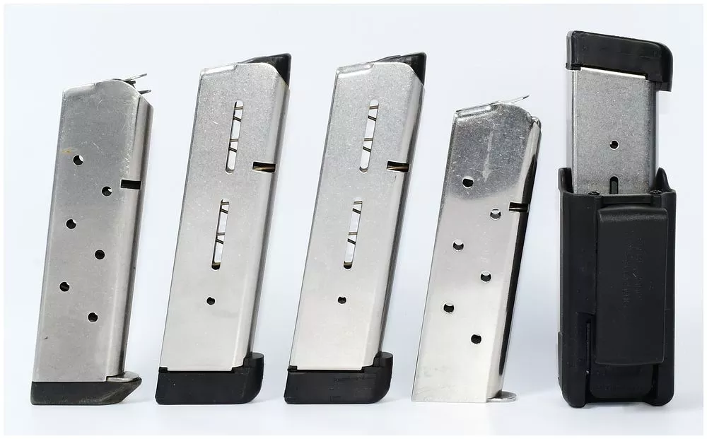 A Group of Wilson Combat 1911 .45 ACP Magazines