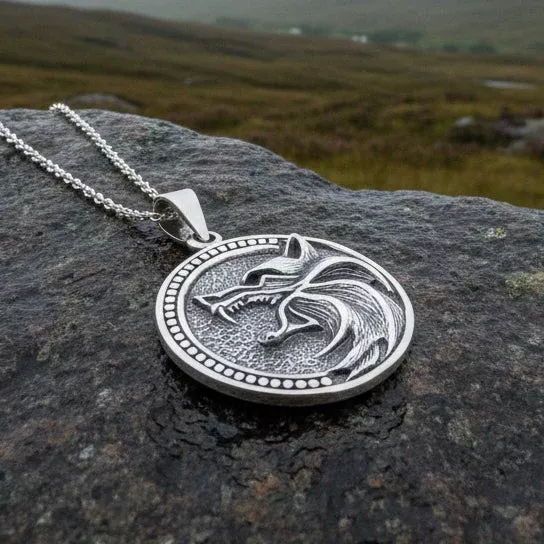 Gundolf Wolf Necklace