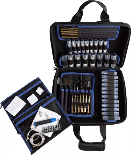Gunmaster Universal Soft Side Gun Cleaning Kit - 80 PCS