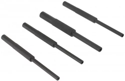 Guntec AR15 Roll Pin Holder - 4 Piece Punch Set
