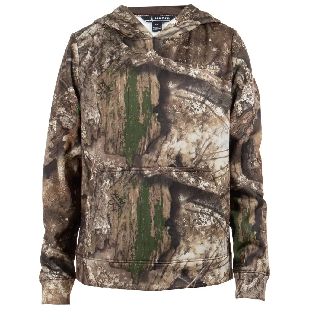 Habit Youth Summit Park Performance Hoodie - S-Realtree APX