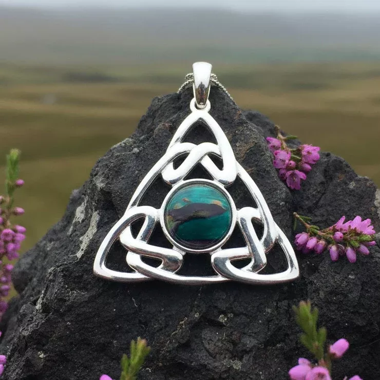 Heathergems Pictish Celtic Knot Necklace - Handmade in Scotland