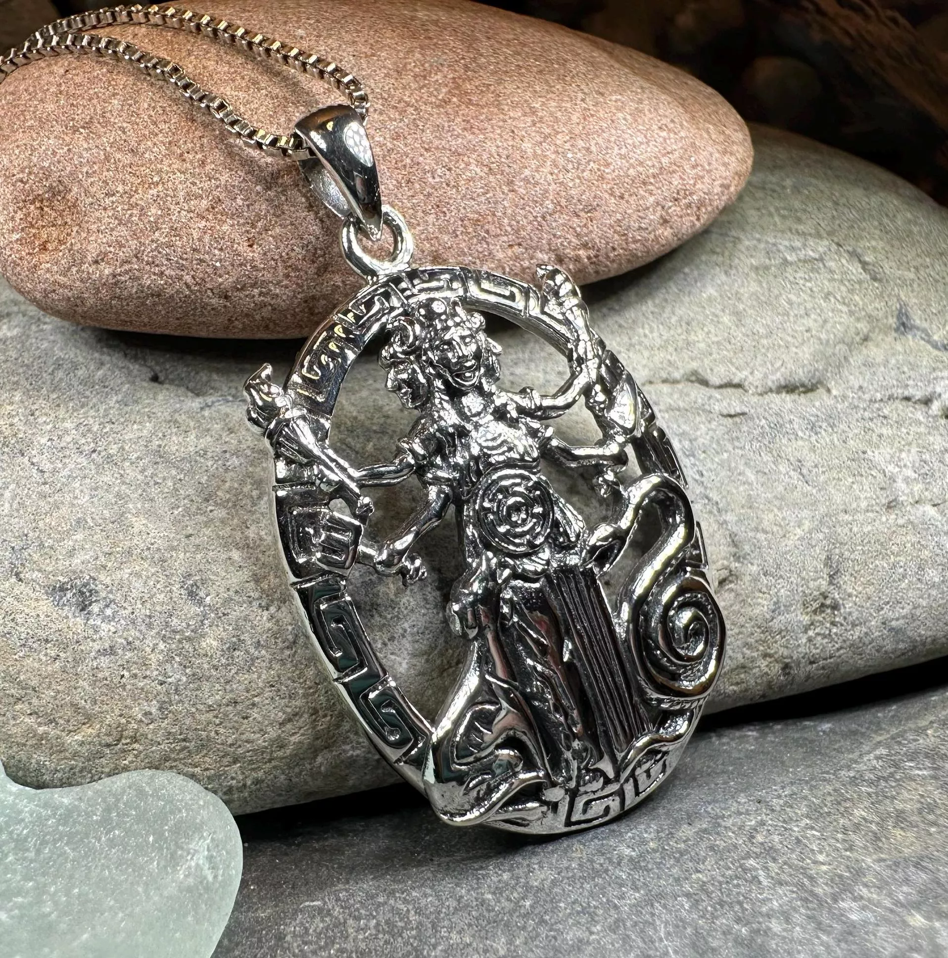 Hecate Wheel Necklace