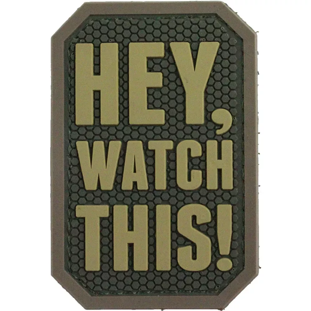 Hey, Watch This PVC Patch - MultiCam