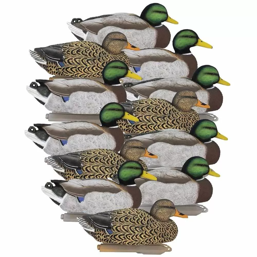 Higdon Legacy Magnum Mallard Duck Decoys - 6 Pack