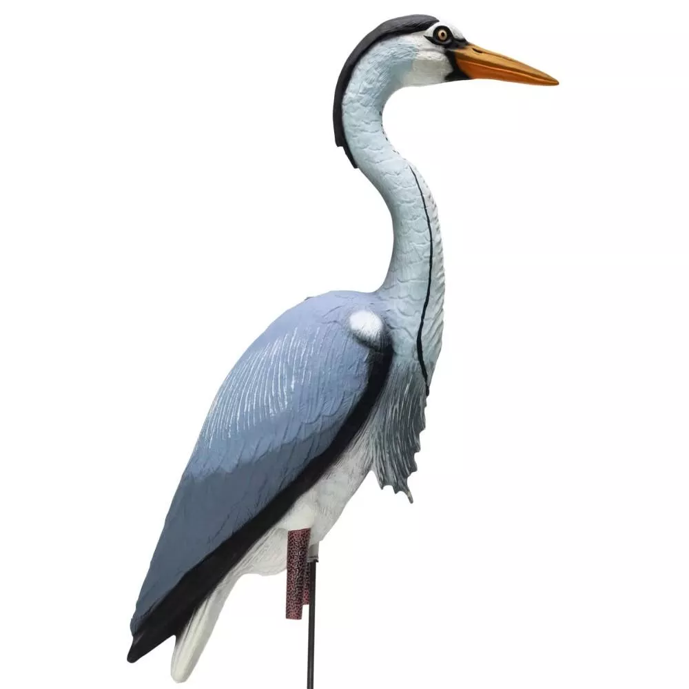 Higdon Outdoors Heron Decoy - 26 Inch Confidence Decoy