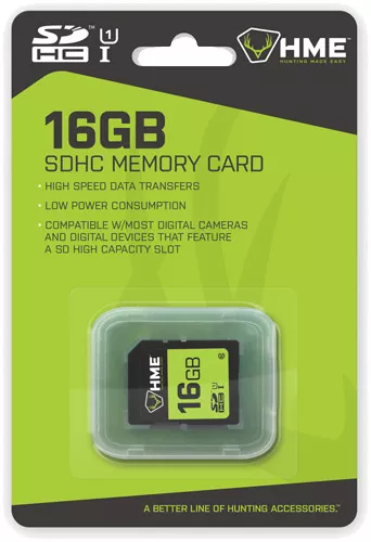 HME 16GB SD Memory Card for Game Cameras