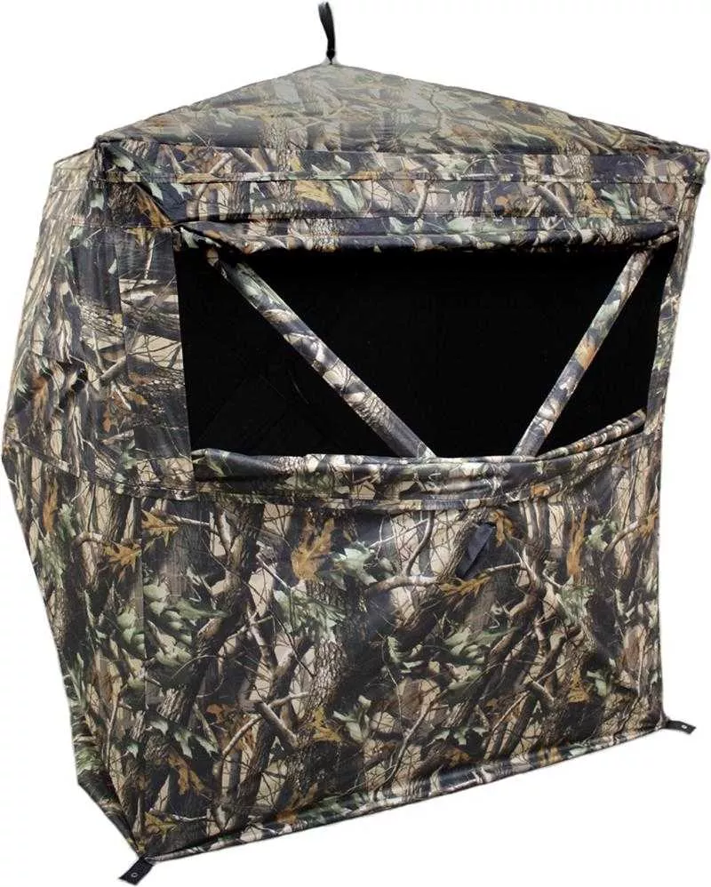 HME 2-Person Camo Ground Blind - 150D Shell