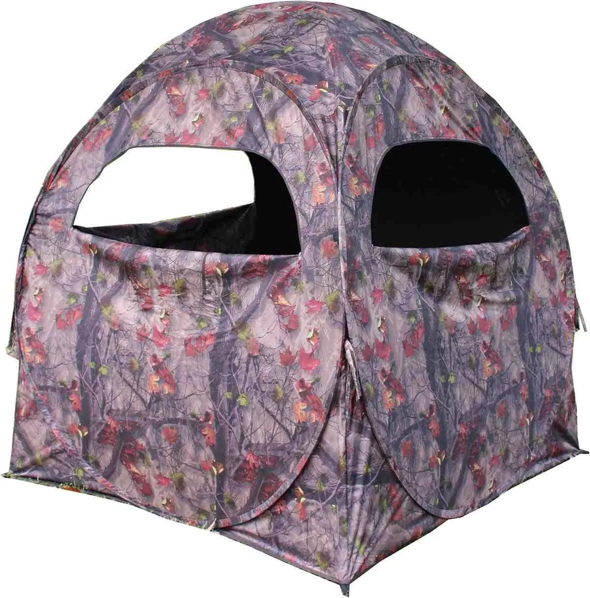 HME 2-Person Spring Steel Pop-Up Ground Blind - JM Camo
