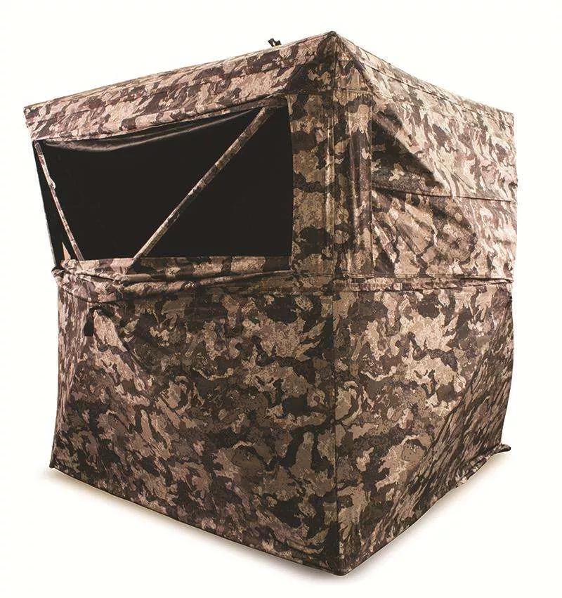 HME 3-Person Pop-Up Ground Blind - Cervidae Camo