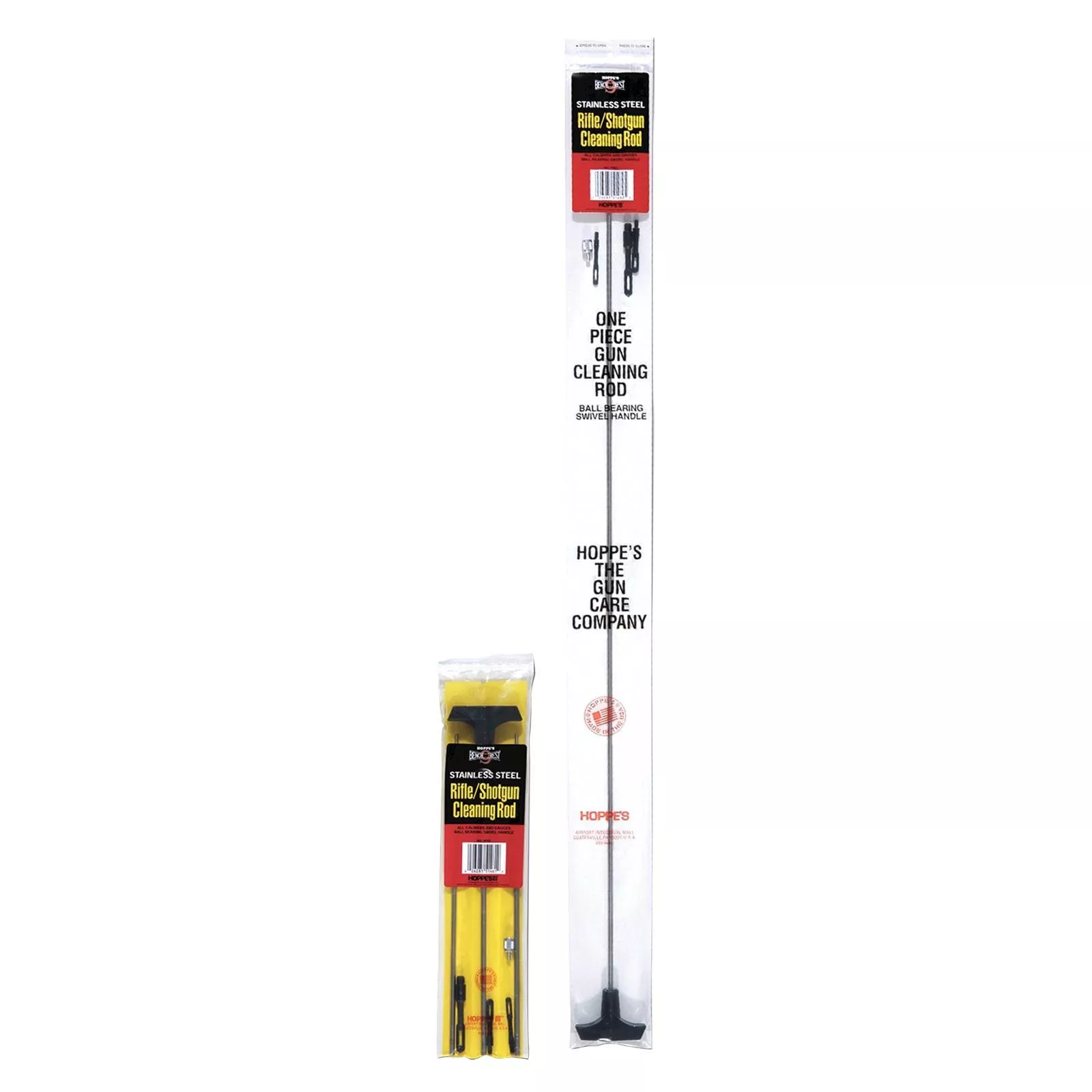 Hoppe's 1 Piece Benchrest Stainless Steel Cleaning Rod