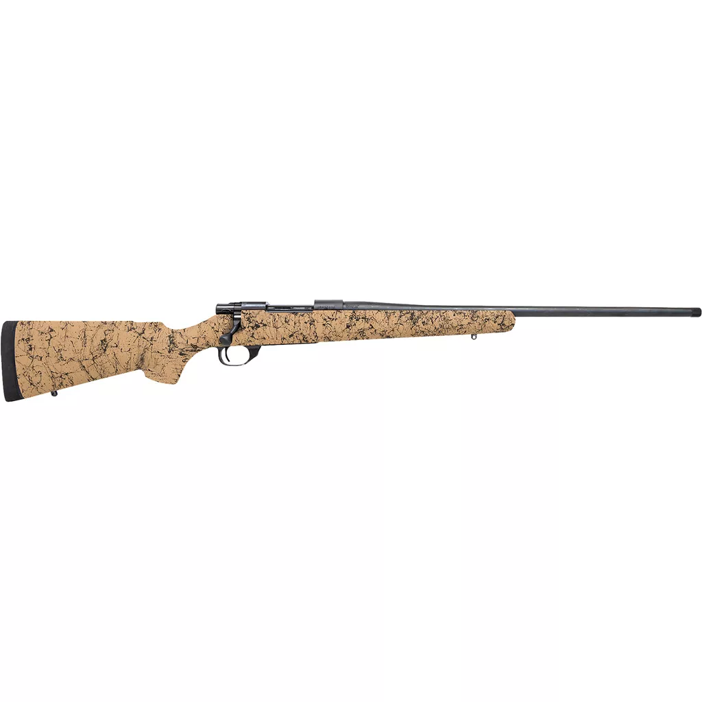 Howa M1500 HS Precision Rifle 7mm PRC 24 in Tan and Black 3 rd. RH
