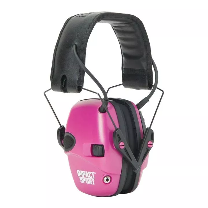 Howard Leight Impact Sport Classic Small Earmuff - Berry Pink