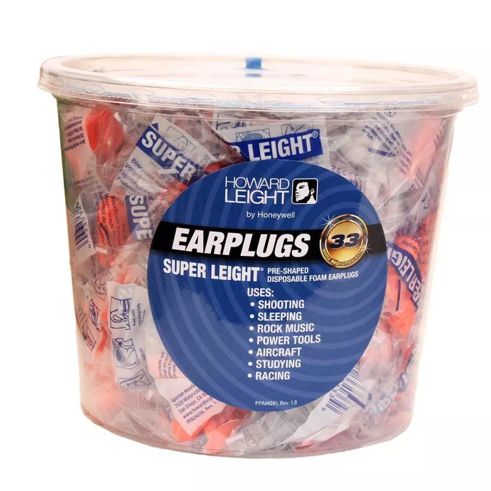 Howard Leight Super Leight Ear Plugs - 33dB Hearing Protection