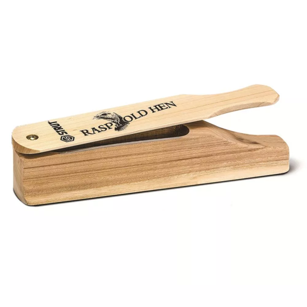 HS Strut Raspy Old Hen Turkey Box Call - Premium Game Call
