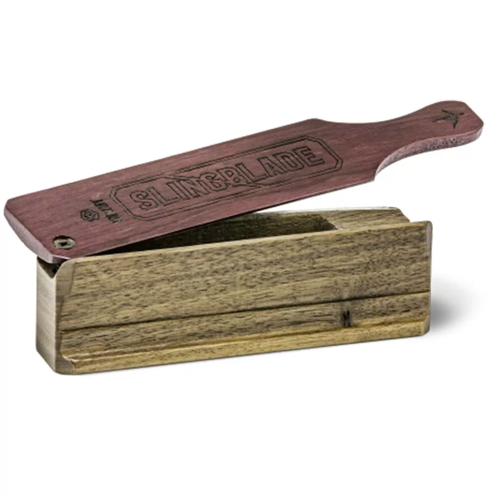 HS Strut Slingblade Turkey Box Call - Easy Operation & Great Sound
