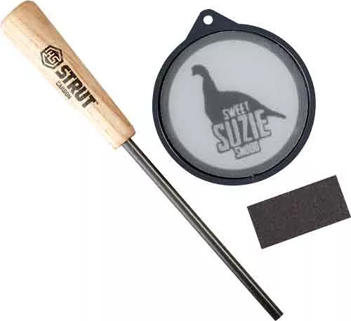 HS Strut Suzie Snood Glass Turkey Call - Pot Style