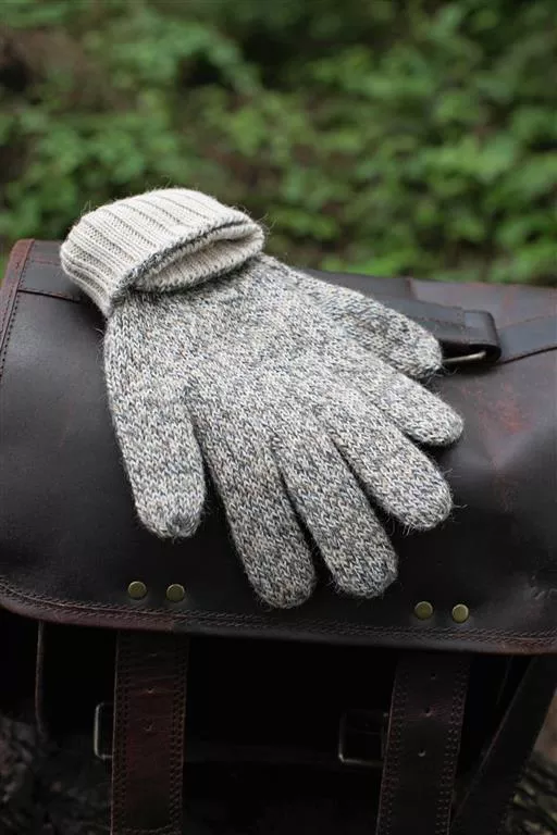 Iditarod 100% Alpaca Double-Thick Reversible Gloves