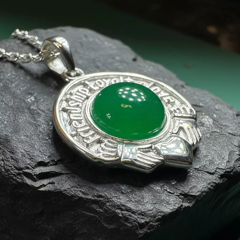 Irish Friendship, Loyalty and Love Claddagh Necklace