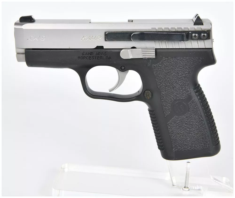 A Kahr CW9 9x19 Semi-Automatic Pistol, Serial Number EW5328, NO MAGAZINE