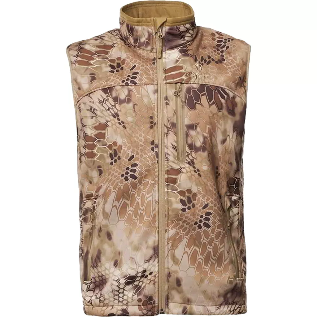 Kryptek Cadog Softshell Vest - Highlander Medium