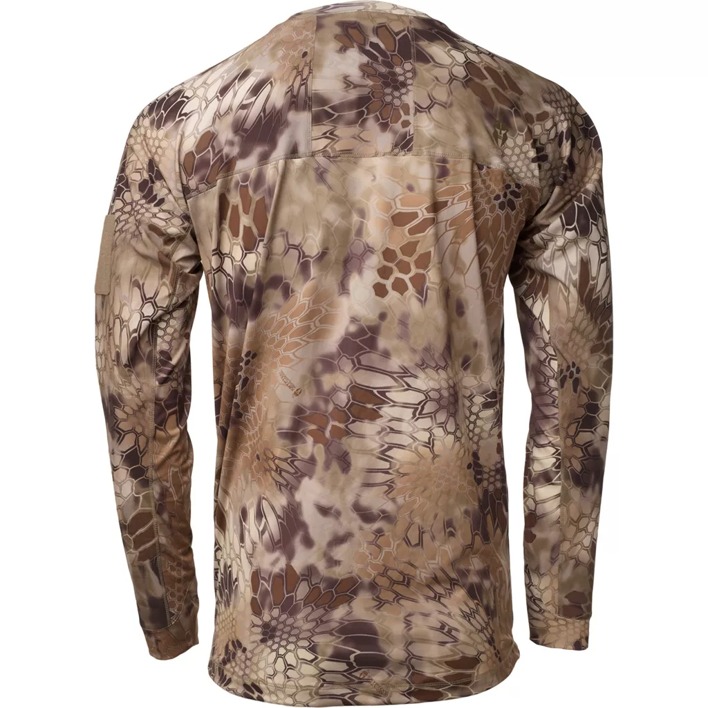 Kryptek Valhalla Long Sleeve Crew Neck - Highlander Camo