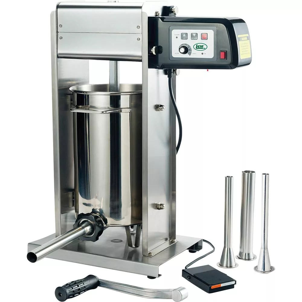 LEM Products Big Bite Motorized Sausage Stuffer - 20 lb.