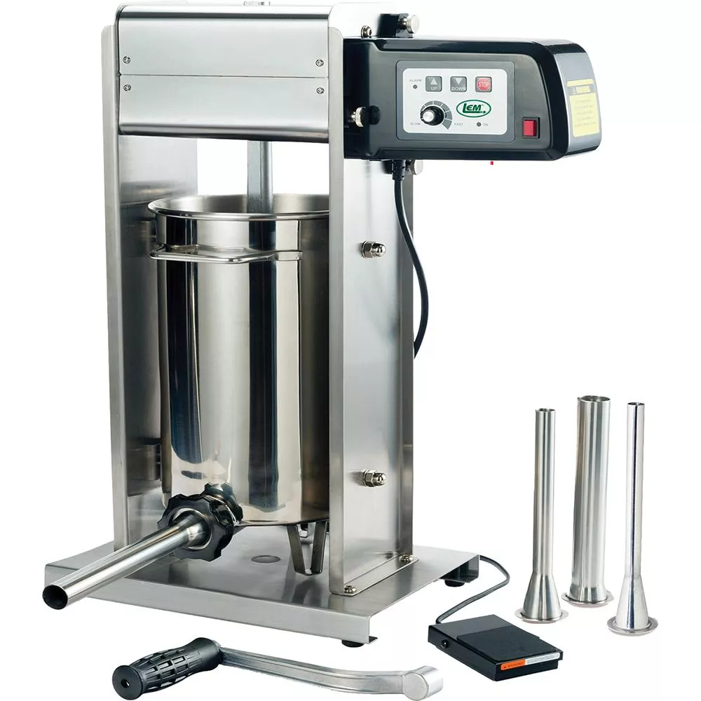 LEM Products Big Bite Motorized Sausage Stuffer - 30 lb