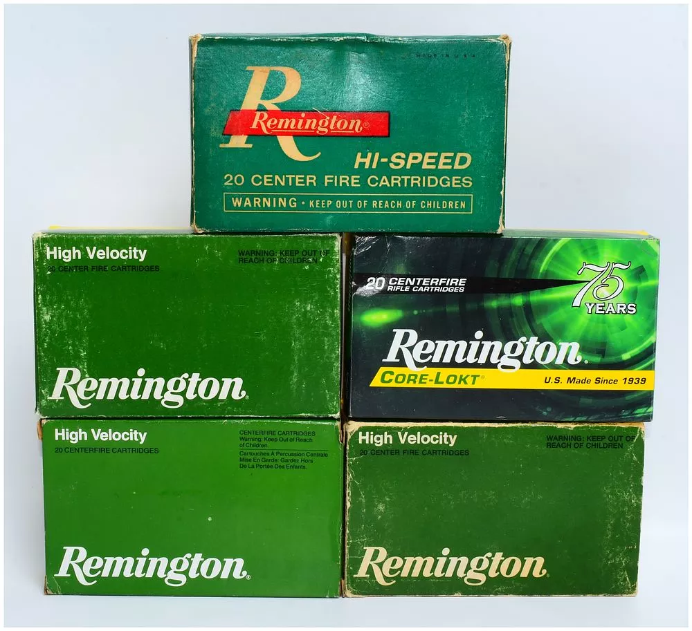A Lot of 90 Rounds of Remington 30-06 Centerfire Ammunition