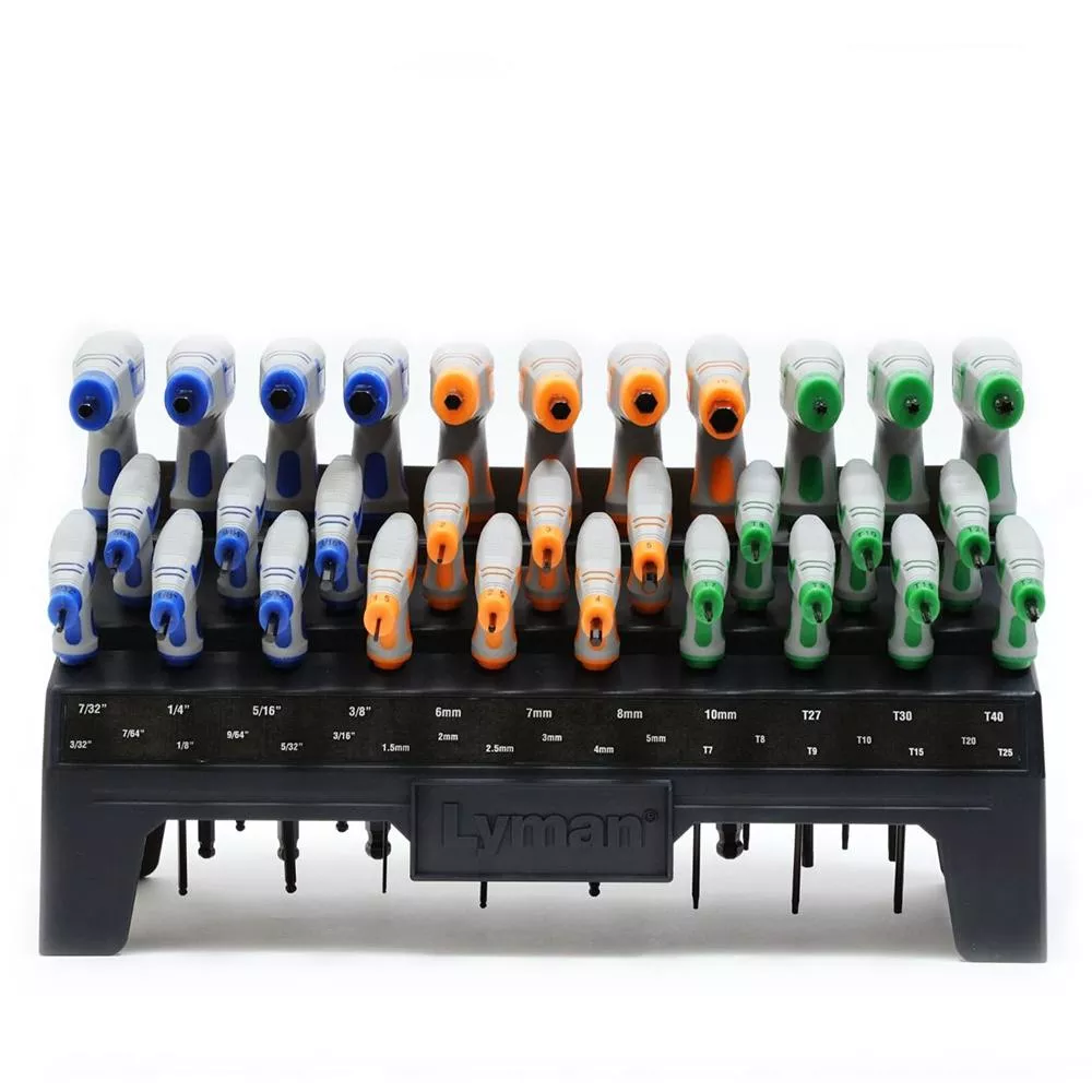 Lyman Heritage T-Handle Hex and Torx Set - 30 Piece