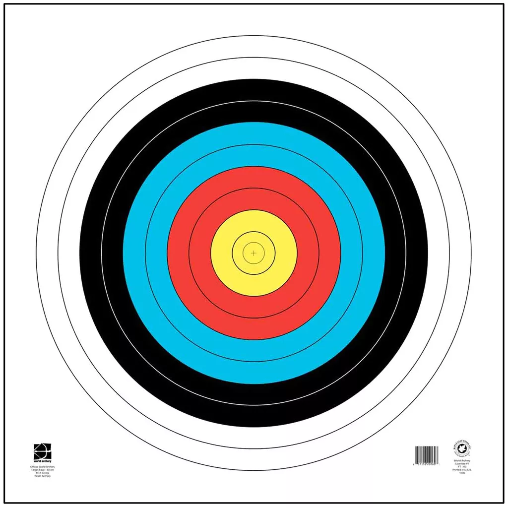 Maple WA 10 Ring 40 cm Target - 25 Pack